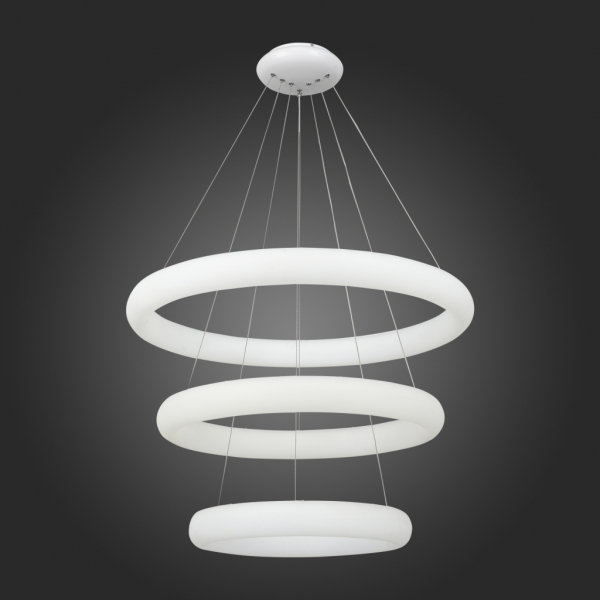 SL902.503.03 Светильник подвесной ST-Luce Хром/Белый LED 1*80W