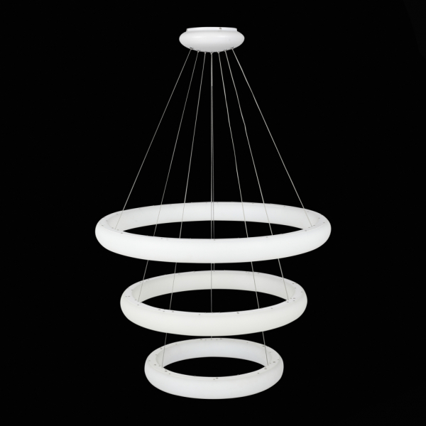 SL902.503.03 Светильник подвесной ST-Luce Хром/Белый LED 1*80W