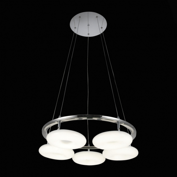 SL903.103.05 Люстра подвесная ST-Luce Хром/Белый LED 1*35W