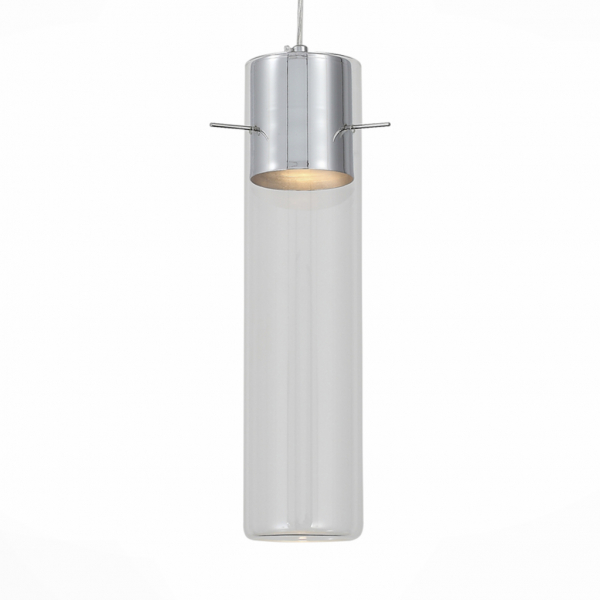 SL982.103.01 Светильник подвесной ST-Luce Хром/Прозрачный GU10 1*50W