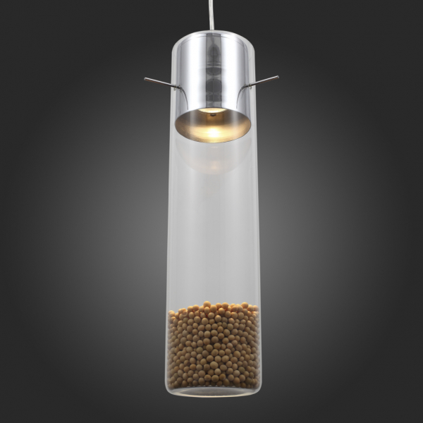 SL982.103.01 Светильник подвесной ST-Luce Хром/Прозрачный GU10 1*50W