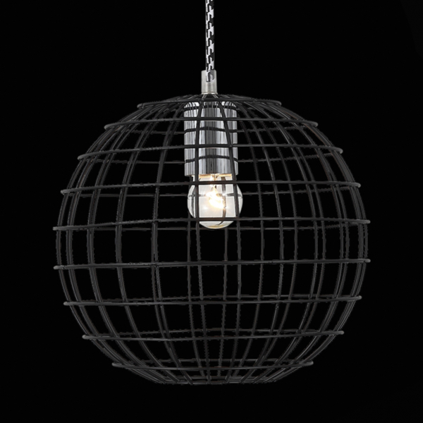 SL224.403.01 Светильник подвесной ST-Luce Черный/Черный E27 1*60W