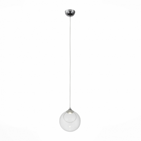 SL551.103.01 Светильник подвесной ST-Luce Хром/Прозрачный LED 1*3W