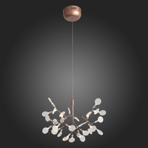 SL379.203.30 Люстра подвесная ST-Luce Медный/Белый LED 30*0,3W