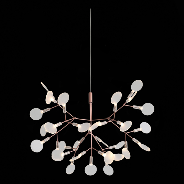 SL379.203.30 Люстра подвесная ST-Luce Медный/Белый LED 30*0,3W