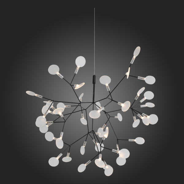 SL379.403.45 Люстра подвесная ST-Luce Черный/Белый LED 45*0,3W