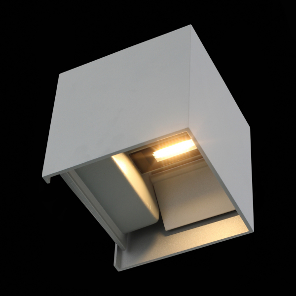 SL560.701.02 Светильник уличный настенный ST-Luce Серый/Серый LED 1*6W