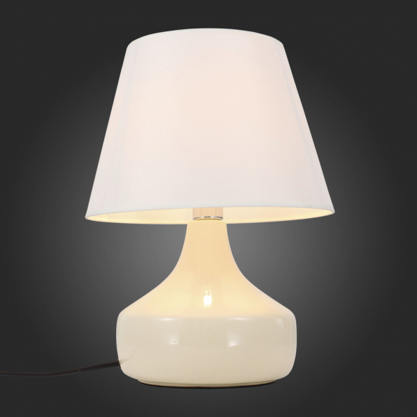 SL969.504.01 Настольная лампа ST-Luce Белый/Белый E14 1*40W