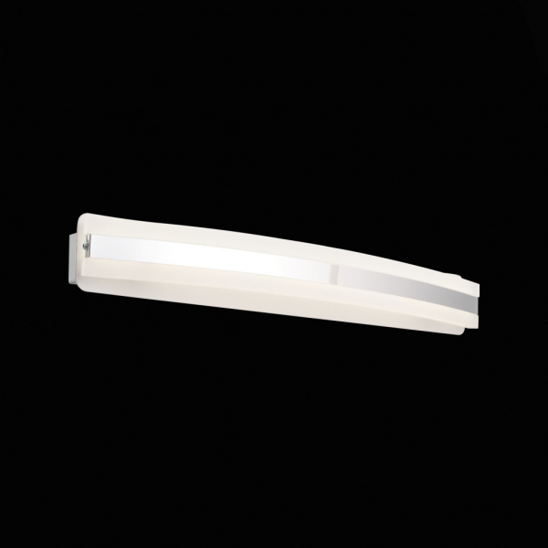 SL554.101.01 Светильник настенный ST-Luce Хром/Белый, Хром LED 1*8W