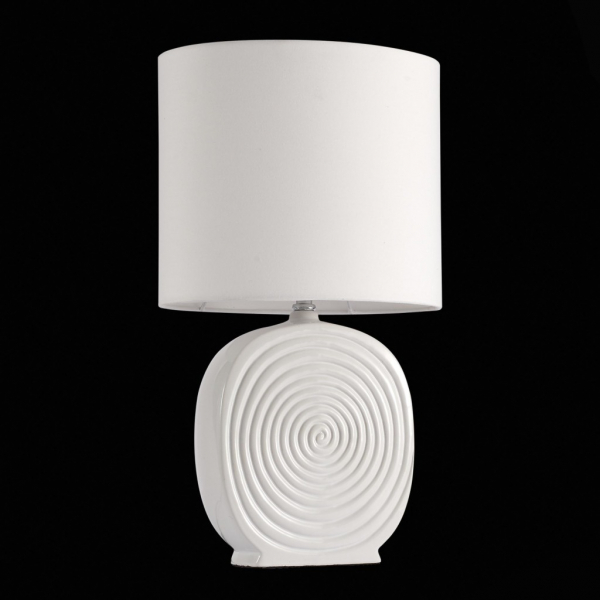 SL991.504.01 Настольная лампа ST-Luce Белый/Белый E27 1*60W