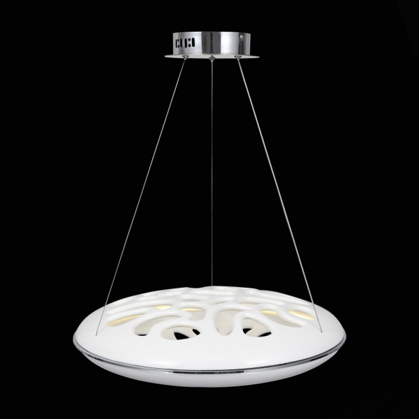 SL271.503.01 Светильник потолочный ST-Luce Хром/Белый LED 1*38W