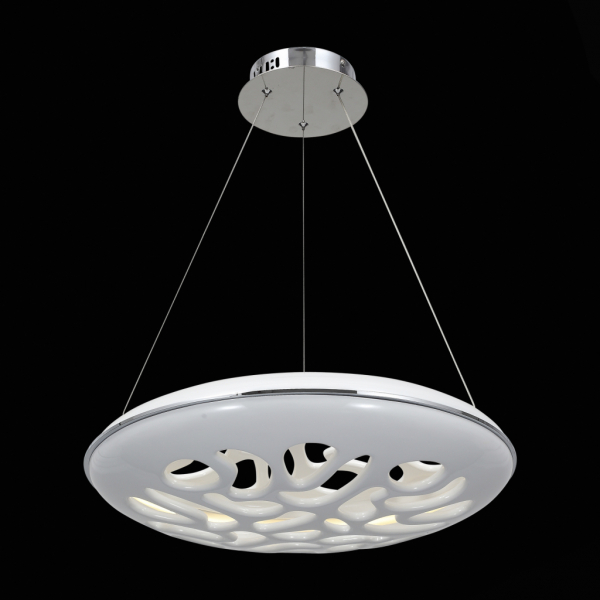SL271.503.01 Светильник потолочный ST-Luce Хром/Белый LED 1*38W