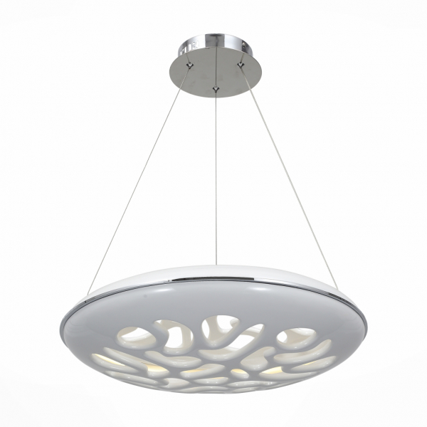 SL271.503.01 Светильник потолочный ST-Luce Хром/Белый LED 1*38W
