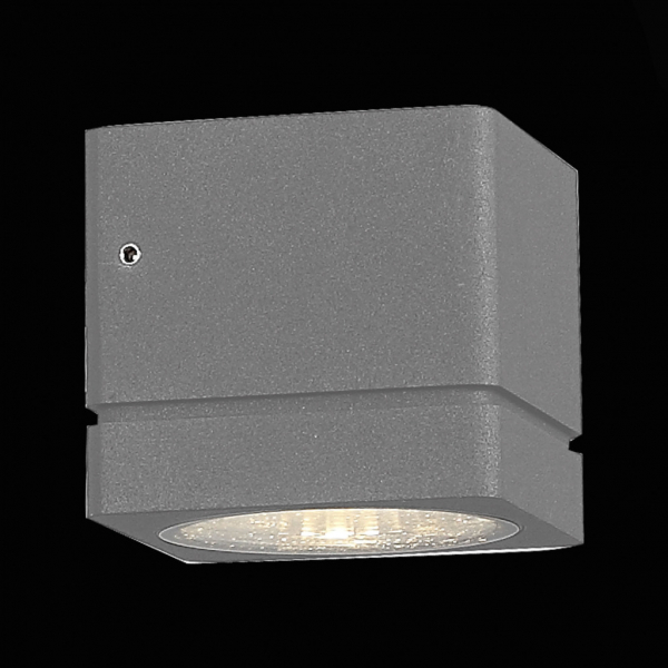 SL563.701.01 Светильник уличный настенный ST-Luce Серый/Прозрачный LED 1*8W