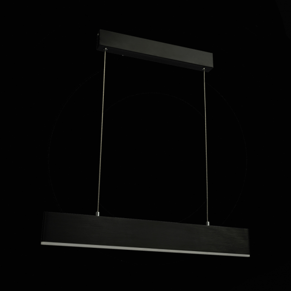 SL567.403.01 Светильник подвесной ST-Luce Черный/Черный LED 1*24W