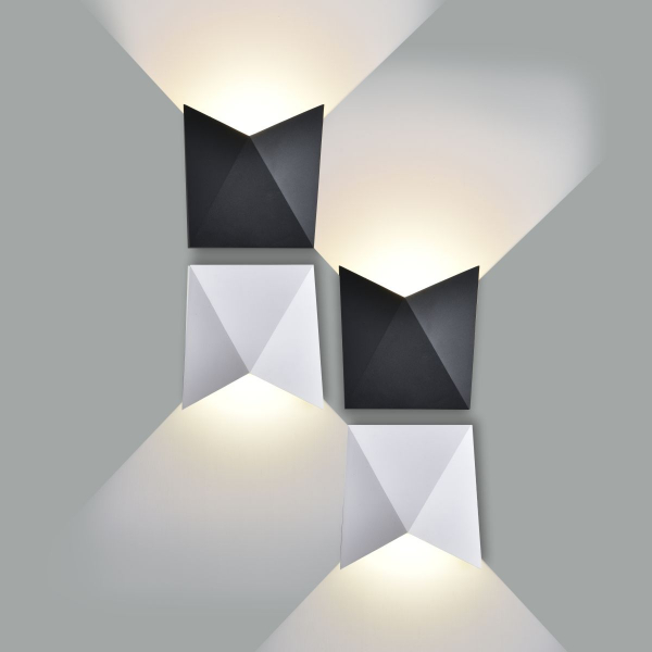 1517 TECHNO / Светильник садово-парковый со светодиодами LED BATTERFLY белый